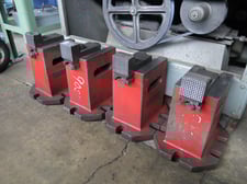 Ingersoll, LOT of 4 Boring Mill / Bridge Mill Jaws, 10-5/8" x 13" base, 14-5/8" H, AS IS
