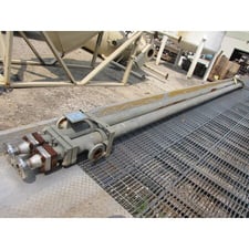 37 sq.ft. 200 psig shell, 160 psig tube, Alco, Double Pipe Heat Exchanger, 4-1/2" diameter x 19' L