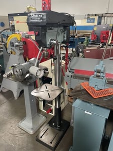Image for 16" Delta #17-900, drill press, 3k RPM, 3/4 HP, 16-1/2" swing, 12" x 12" table, 3" column diameter, 115 V., 1ph