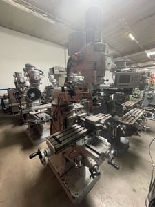 Supermax #YC-1-1/2VS, vertical mill, 30" X, 10" Y, 5" Z, 12" ram, 9" x42" table, 2 HP, 60-4200 RPM, R8