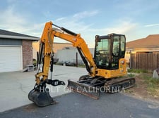 Cat 303.5 CR, Mini Excavator, 123 hours, S/N: RE902322, 2023