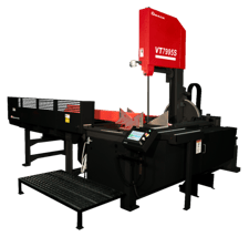 31.25" x 37.5" Amada Marvel #VT7995S, Vertical Tilt Frame Band Saw, 300" x 2" x 0.063" Blade, 0-350 lbs. Feed