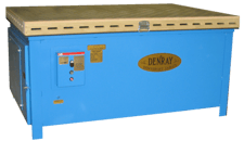 3900 cfm Denray #7200B, Wood Sanding Down Draft Table, 48" x 72" x 36" H Table, 5 HP, 220 V, new