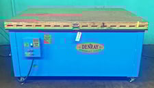 48" x 72" Denray #7200B, Wood Sanding Downdraft Table, 36" Height Table, 18" Fan, 5 HP, 220 V