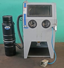 34" x 28" x 28" Skat-Blast #Skat-Cat-34, Abrasive Blast Cabinet, 12" x 24" x 3/16" Safety Glass, 28" L