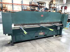 25 Ton, Dreis & Krump #SBA-104, Hydraulic Press Brake, 10' x 16 gauge / 6' x 10 gauge capacity, 122" L Bed