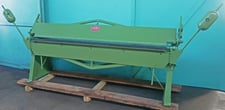 Image for 16 gauge x 8' Chicago #SO.816, Straight Bending Brake, 1/4" min. Reverse Bend, 1" min. Flange capacity