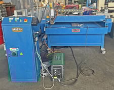 Bailegh #1313, CNC Plasma Cutting Table, 4' x 5' Table, 48" x 48" Cutting Area, 5/8" Cut capacity, 220 V