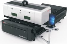 Bescutter #Gorilla-510, Fiber Laser w/Gantry Enclosure, 60" x 120" Laser Table, 3150 IPM, 3 kW, 380 V, new
