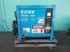 Exide System #ES3-18-850B03, Charger, (18) Cells, 3 Phase, 60 Hz, 850 AH, 13-29 Amps, 208-480 VAC, 36 VDC
