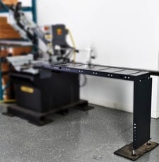 5' long, Hydmech #K110, Roller Conveyor, Roller Conveyor for DM10, 240 lbs./roller Weight capacity, new