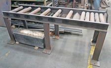 28" wide x 8' long, Quality #8-ft., Heavy-Duty Roller Conveyor, 3.75" diameter x 23" L Roll, 36" H from Top