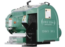 10" Burr King #1051, Tube Finisher/Deburring Machine, 3" Wheel width, 4" Discharge Dust Outlet, 1.5 HP, 120