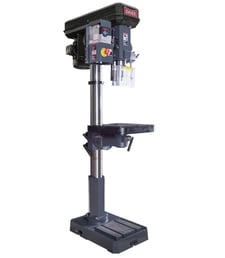 18" Dake #SB-250V, Auto-Feed Variable Speed Floor Model Drill Press, 1" Drill capacity, 18" Work diameter