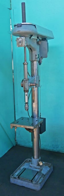 Buffalo #16, Sensitive-Type Round Column Drill Press, 7/8" capacity, 12" x 12" Table, 11" x 9" Pedestal, 4"