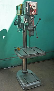 20" Powermatic #1200, Variable Speed Floor Model Drill Press, 10" Drill to Center, 3/4" Drill capacity