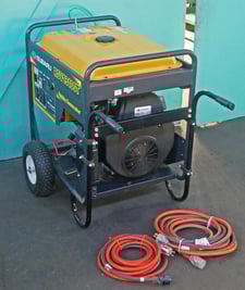 Image for Subaru #RGV13100T, Industrial Generator, Unleaded Automobile Gasoline Fuel, 11.4 gallon Fuel Tank cap., 13 kVA/10 kVA, 18 HP, 27.7/37.7 Amps, 208/120 V