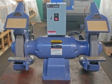 12" Baldor #1217W, Industrial Pedestal Grinder, 1.25" Wheel Bore, 2" Wheel Face, 1.25" Shaft diameter, 2 HP