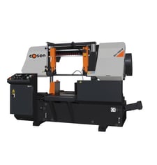 16.5" x 21.6" Cosen #SH-5542, Heavy-Duty Band Saw, Semi-Automatic, Twin Column, 208.7" x 1.6" x 0.05" Blade