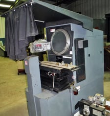 15" Vermont Precision #VP-15, Optical Comparator, 30" x 7" Work Stage, 150 lbs. Weight capacity, 120 V