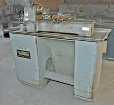 36" x 9" Hardinge #VBS, Second Operation Lathe, 5" Jaw Chucks, 3.75" Double Tool Cross Slide, 4" Turret