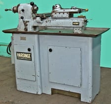 9" x 28" Hardinge #DV-59, Second Operation Turret Lathe, 3.75" Cross Slide, 4" Turret Slide, (8) 230-3900