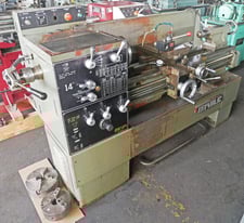 14"/23" x 40" Republic-Lagun #RL-1440-TW-EVS-A, High Speed Precision Gap Bed Lathe, 3.375" Cross Slide