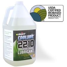 Unist #Coolube-2210, Advanced Metal Cutting Lubricant, 1 Case, 4 gallons, new