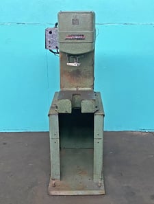 2 Ton, Denison #A, Multipress C-Frame Hydraulic Press, 3" Stroke, 5" Throat depth, 11.5" x 8.5" Bed, 3/4 HP