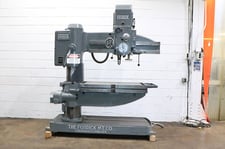 Image for 4' -12" Fosdic #4-ft., Sensitive Radial Drilling Machine, 24" x 48" Table, 48" max Spindle to Face of Column, 23.25" Table to Spindle, 5/2.5 HP, 38-1500 RPM, #4 MT Taper