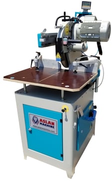 17" Aslan #RAS-420S, Radial Compound Miter Saw, 30 mm/32 mm Bore diameter, 90-120 PSI, 3000 RP, 3 HP, 230/460