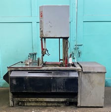 18" x 20" Cobra Saw #VH1820, Vertical Band Saw, 15" 3" x 1.25" x .042" Blade, 0-365 SFPM, 39" x 28" Table