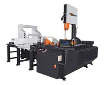 20" x 26" Cosen #AV-2026NC, NC Programmable Automatic Heavy-Duty Hydraulic Tilt Frame Double Mitering