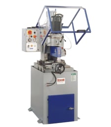 14.5" Dake #370S, Semi-Automatic Cold Saw, 8.75" Vise Opening, 25/50 RPM, 35" Work Height, 3.5/4.5 HP