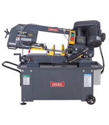 9" x 12" Dake #SE912, Standard Duty Horizontal Band Saw, 1" width x 104.5" L Blade, 98/164/246/328 FPM, 24.5"
