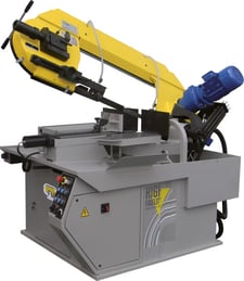 12.5" FMB #Pegasus, Hydraulic Semi-Automatic Mitering Band Saw, 50-400 FPM, 162" x 1.25" x .035" Blade, 3 HP