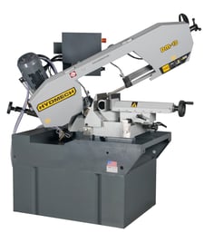10" Hyd-Mech #DM-10, Double Miter Horizontal Band Saw, (2) 118-236 SFM, 9' 8" x 1" Blade, 3.5 Gal. Coolant