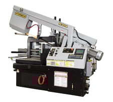 20" x 30" Hydmech #M-20A, Automatic Horizontal Pivot Style Band Saw, 50-350 SFM, 20' 6" x 1.5" Blade, 32" H