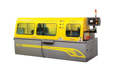 24" PMI #PMI-455-L, Automatic High Production Non-Ferrous Cut-Off Saw, 1500-3500 RPM Variable, 55" L Stroke