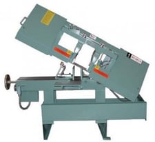 10" x 16" W.F. Wells #L10, Horizontal Band Saw, 2000 lbs. capacity, 138" x 1" Blade, 14.5" Bandwheel, 70-380
