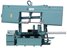 22" x 40" W.F. Wells #B25-3C, Semi-Automatic Horizontal Band Saw w/6 deg. Cant, 15000 lbs. capacity, 318" x
