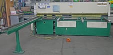 1/8" x 10' Adira #GHO-0330, Hydraulic Squaring Shear, 122" L Blade, 13" Throat depth, 120" Squaring Arm, (16)