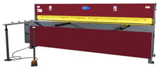 10 gauge x 8' GMC #EPS-0810M, Mechanical Shear, 98" L Blade, 26 SPM, 32" H Table, 36" Support Arm, 26" Manual