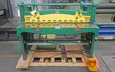 16 gauge x 4.4' Pexto #G52-A, Power Shear, 30" Back Gauge, 37" Front Gauge, 3 HP