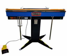 16 gauge x 4' Bailegh #BB-4816M-V2, Magnetic Sheet Metal Brake, 0-180 Deg. Bend, Unlimited Box Depth, 220 V