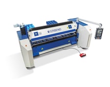 125.98" Erbend #MFA-3230, CNC Servo Combi Folder, 11 gauge, 9.84" Open Height (No Tools), 3.15" Beam