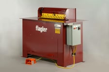 Flagler #HYC-30, Hybrid Electric/Pneumatic Cleatfolder Machine, 20 Gauge, 1.7 Secondary, 7/16" - 1/2" Cleat