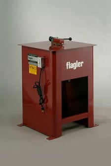 Flagler, Power Flanger Machine, 20 Gauge, 7/32" H Flange, 25 FPM, 1/2 HP, 115 V, new