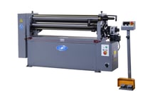 4' x 3/16" GMC #PBR-04316E, Heavy Duty Power Bending Roll, 3-Roll, 4.75" Roll diameter, 6" min. Bending