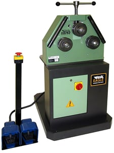 22" x 1.5" x 3/16" Eagle #CP30E-PR, Universal Roll Bender, 1.2" outside dimension Shaft, 5.4" outside